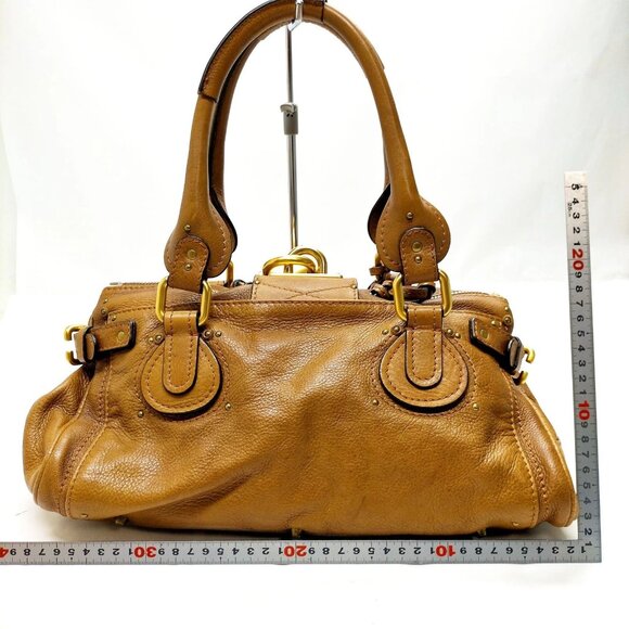 Chloe Hand Bag Brown Leather mon-875-091325 - Picture 2 of 16